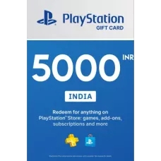 PlayStation Store 5000 INR Gift Card (India) 