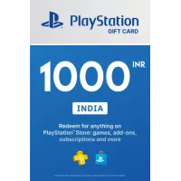 PlayStation Store 1000 INR Gift Card (India) 