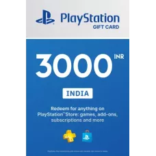 PlayStation Store 3000 INR Gift Card (India) 