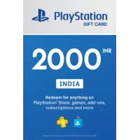 PlayStation Store 2000 INR Gift Card (India) 