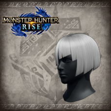 Monster Hunter Rise - "Asymmetric Cut" hairstyle