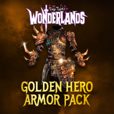 Tiny Tina's Wonderlands: Golden Hero Armor Pack