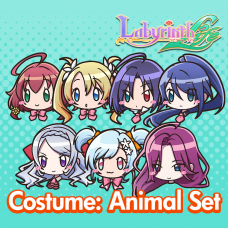 Labyrinth Life: Maiden Costume 'Animal' Set of 7