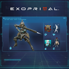 Exoprimal - Murasame Alpha Gladiator Set