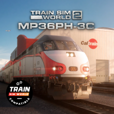 Train Sim World®: Caltrain MP36PH-3C 'Baby Bullet' TSW2 & TSW3 Compatible