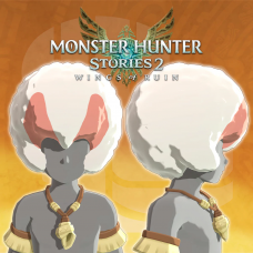 Monster Hunter Stories 2: Wings of Ruin - Rider's Hairstyle: Lumu Afro