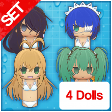 Ikki Tousen EE Wooden Doll Set