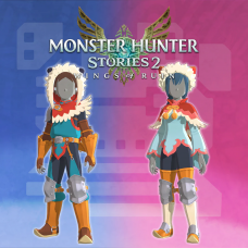 Monster Hunter Stories 2: Wings of Ruin - Rider's Layered Armor: Hakum Rider Outfit