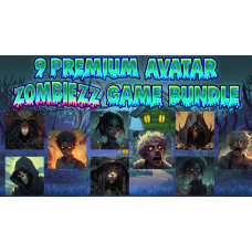 9 Premium Avatar Zombiezz Game Bundle