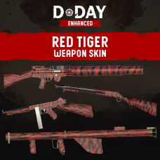 D-Day Enhanced - Red Tiger Weapon Skin