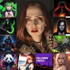 Halloween Puzzle Avatar Bundle