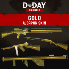 D-Day Enhanced - Gold Weapon Skin