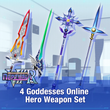 Neptunia VIIR: 4 Goddesses Online Hero Weapon Set