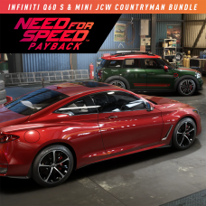 NFS Payback: MINI JCW Countryman & Infiniti Q60 S