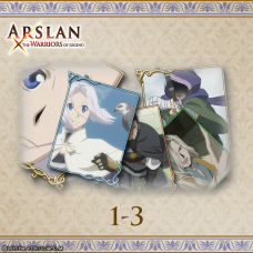 ARSLAN - Skill Card Set 1-3