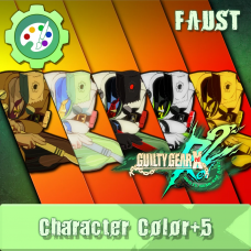 GUILTY GEAR Xrd Rev.2 Additional Character Color - FAUST