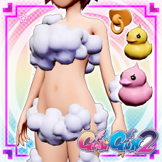 Gal*Gun 2 - Bubble Bath Bikini Set