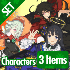 Playable Character - Kagura, Naraku & Ryōki Set