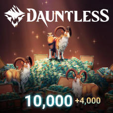 Dauntless - 10,000 (+4,000 Bonus) Platinum