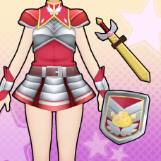 Gal*Gun: Double Peace 'Courageous Hero' Costume Set