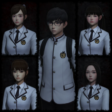 White Day - Apple School Uniform Set