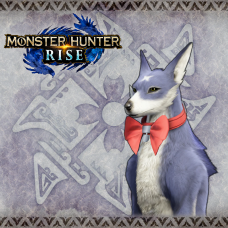 Monster Hunter Rise - "Bow Collar" Palamute layered armor piece