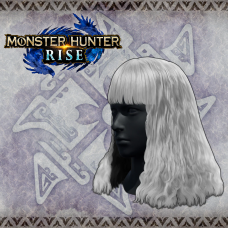 Monster Hunter Rise - "Beachy Waves" hairstyle