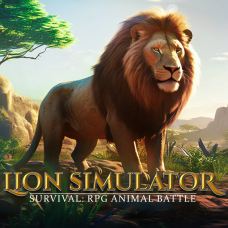 Lion Simulator Survival: RPG Animal Battle