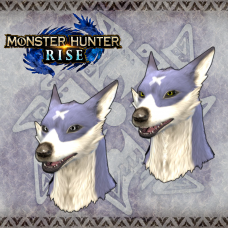 Monster Hunter Rise - "Canyne Mask" Hunter layered armor piece