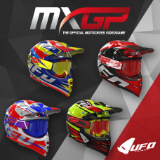 MXGP SET OF UFO HELMETS