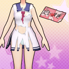 Gal*Gun: Double Peace 'Ripped Uniform' Costume Set [Cross-Buy]