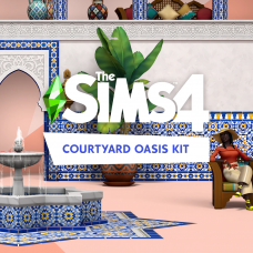 The Sims™ 4 Courtyard Oasis Kit