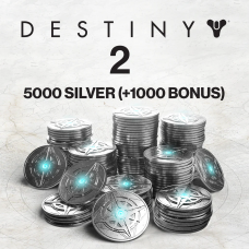 5000 (+1000 Bonus) Destiny 2 Silver