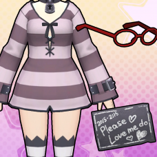 Gal*Gun: Double Peace 'Prisoner of Love' CostumeSet[Cross-Buy]