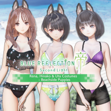 Rena, Hinako & Uta Costumes - Beachside Puppies