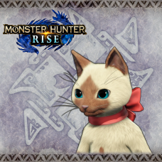 Monster Hunter Rise - "Bow Collar" Palico layered armor piece