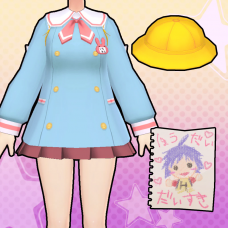 Gal*Gun: Double Peace 'Blast from the Past' Costume[Cross-Buy]