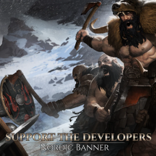 Battle Brothers – Support the Developers & Nordic Banner