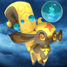 WORLD OF FINAL FANTASY® - Topaz Carbuncle creature