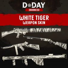 D-Day Enhanced - White Tiger Weapon Skin