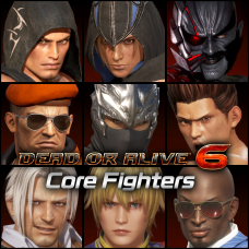 DEAD OR ALIVE 6: Core Fighters - Male Fighters Set