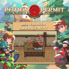 Potion Permit - Red Flower Arrangement