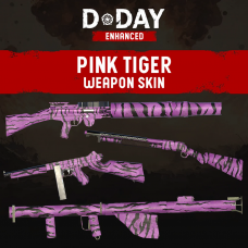 D-Day Enhanced - Pink Tiger Weapon Skin