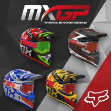 MXGP SET OF FOX HELMETS