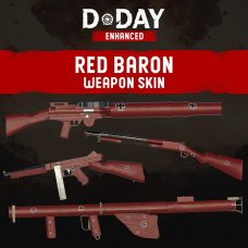 D-Day Enhanced - Red Baron Weapon Skin