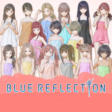 BLUE REFLECTION: Bath Towels Complete Set