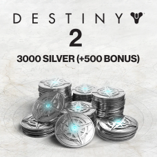 3000 (+500 Bonus) Destiny 2 Silver