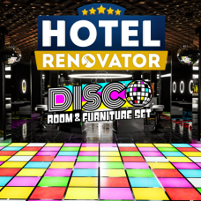 Hotel Renovator - Disco Room & Furniture Set