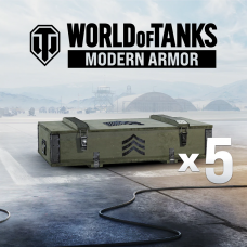 World of Tanks - 5 Sergeant War Chests