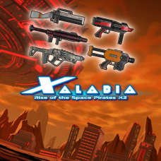 XALADIA: Rise of the Space Pirates X2 - Gun Weapons Pack